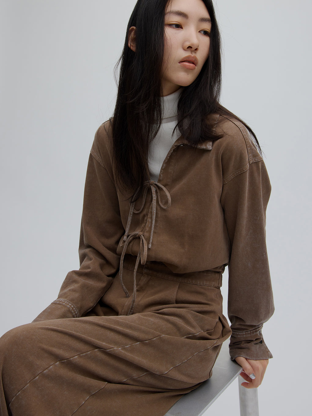 2WAY RIBBON CUT ROMPERS