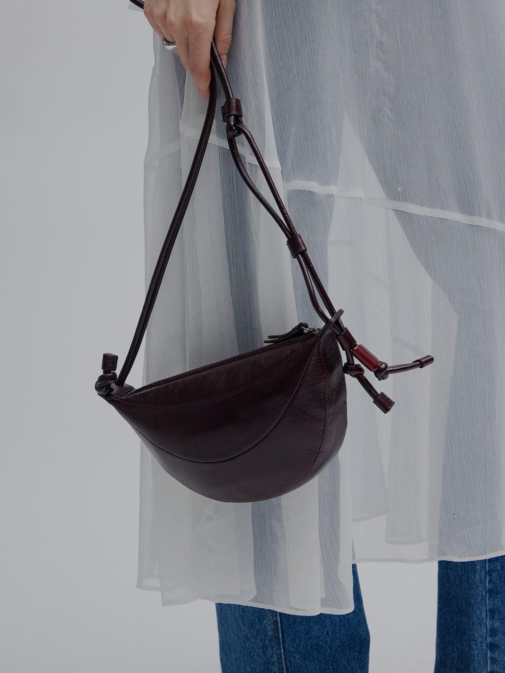 晴*様 Archivépke Small fling bag/ black Archivépke Small fling bag