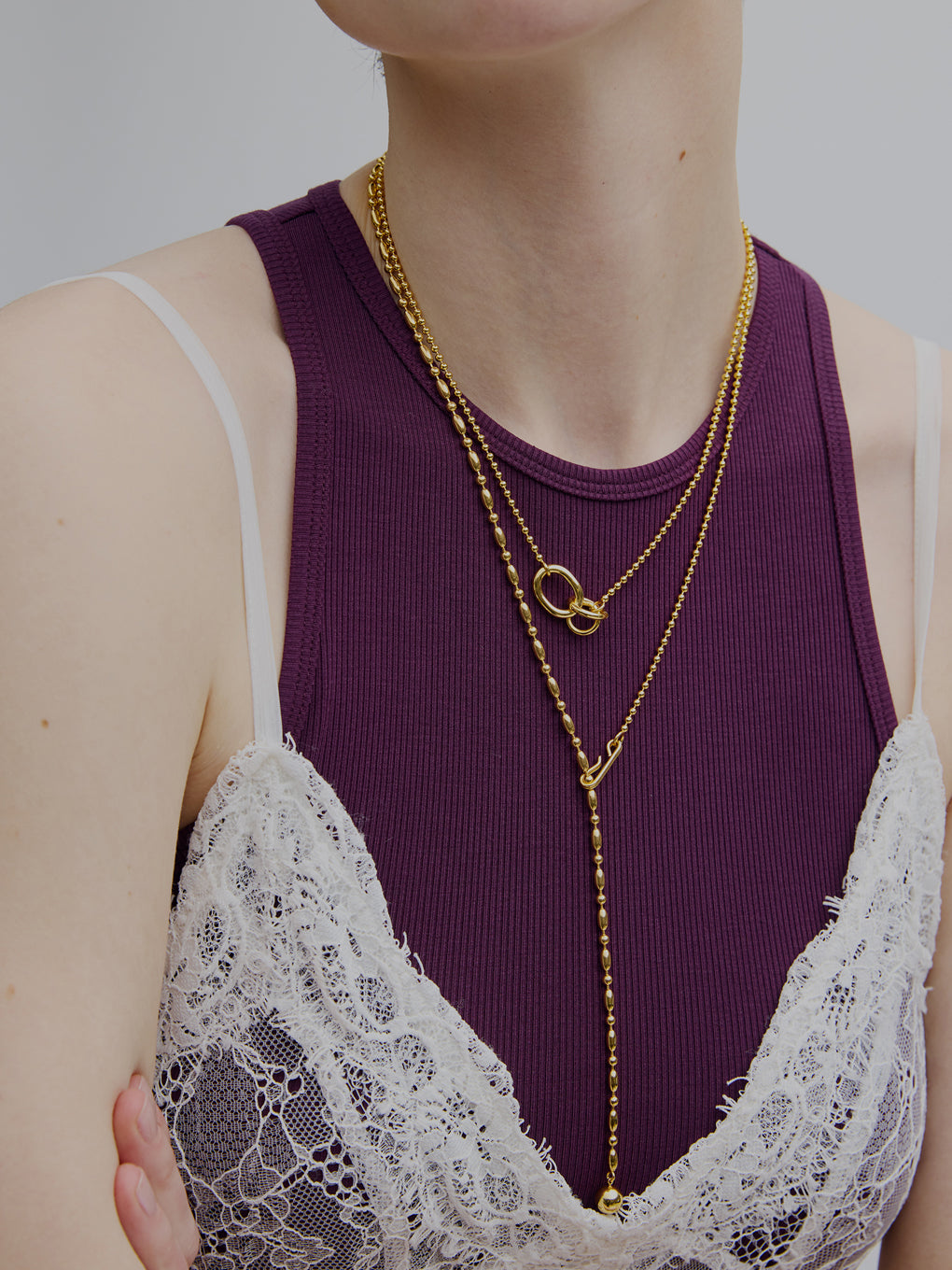 【最安値】theredthread S customize chain tank THEREDTHREAD / ザレッドスレッド】S customize chain tank
