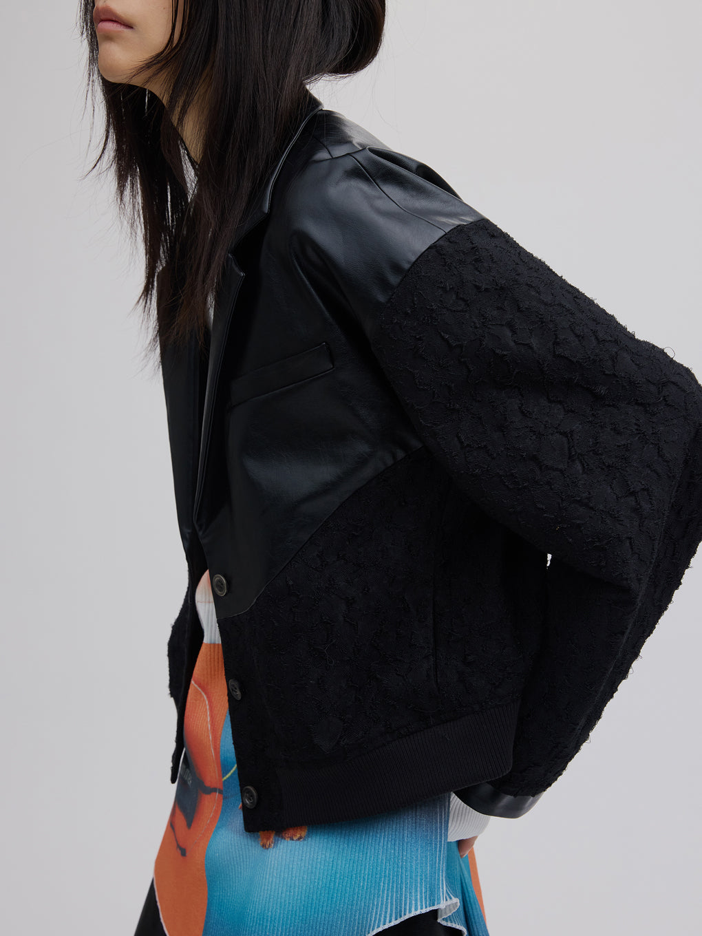 ジャケット・アウター JENNY CURVE DOCKING BLOUSON JENNY CURVE DOCKING BLOUSON