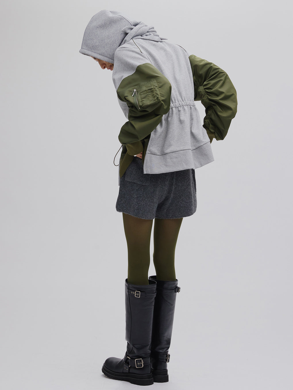 UND MILITARY DOCKING SWEAT TOP