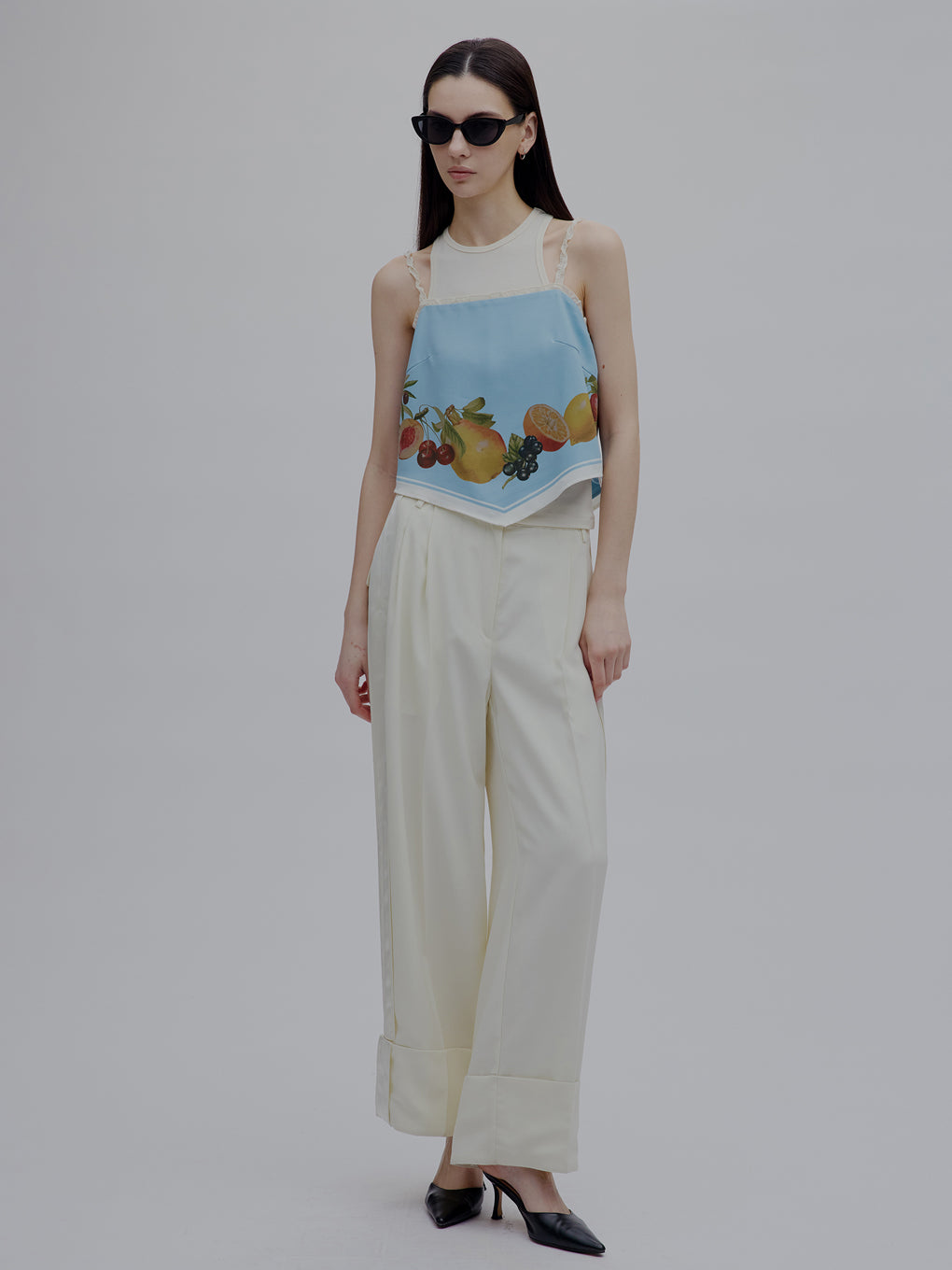 MEDI FOLDED HEM RELAXING PANTS