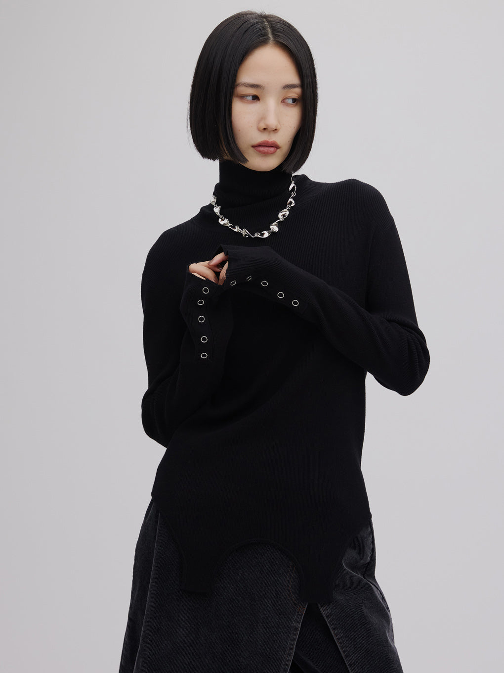 【新品】BEST TOUCH GARTER DETAIL KNIT TOP BEST TOUCH GARTER DETAIL KNIT TOP