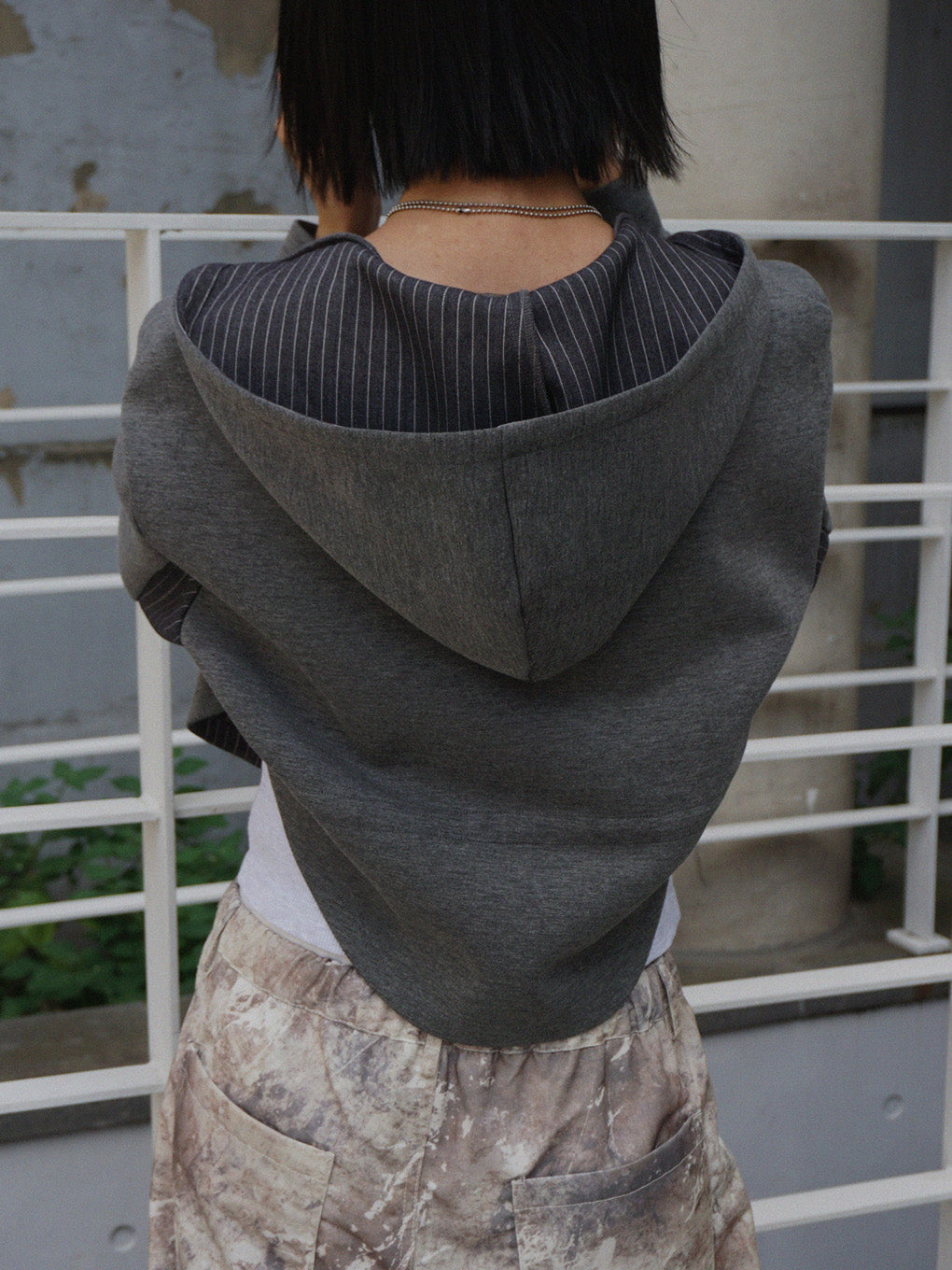 BONBOM×Ameri BONDING CORSET PARKA