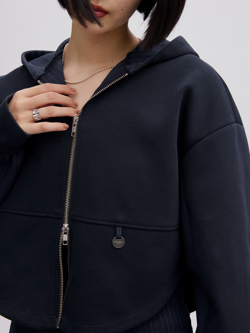 BONBOM×Ameri BONDING CORSET PARKA