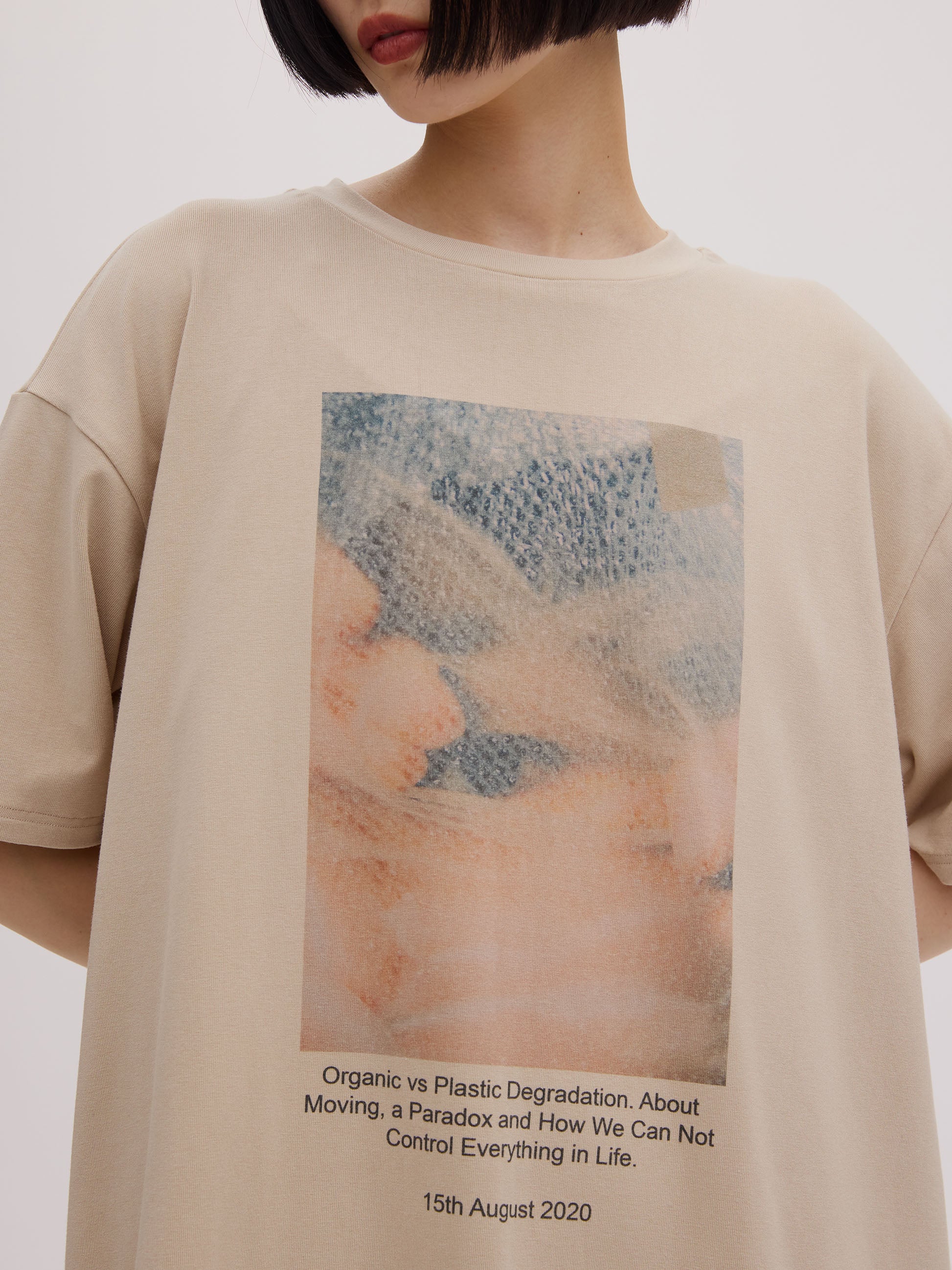 Silvia Conde Oliván×Ameri OVERSIZE TEE