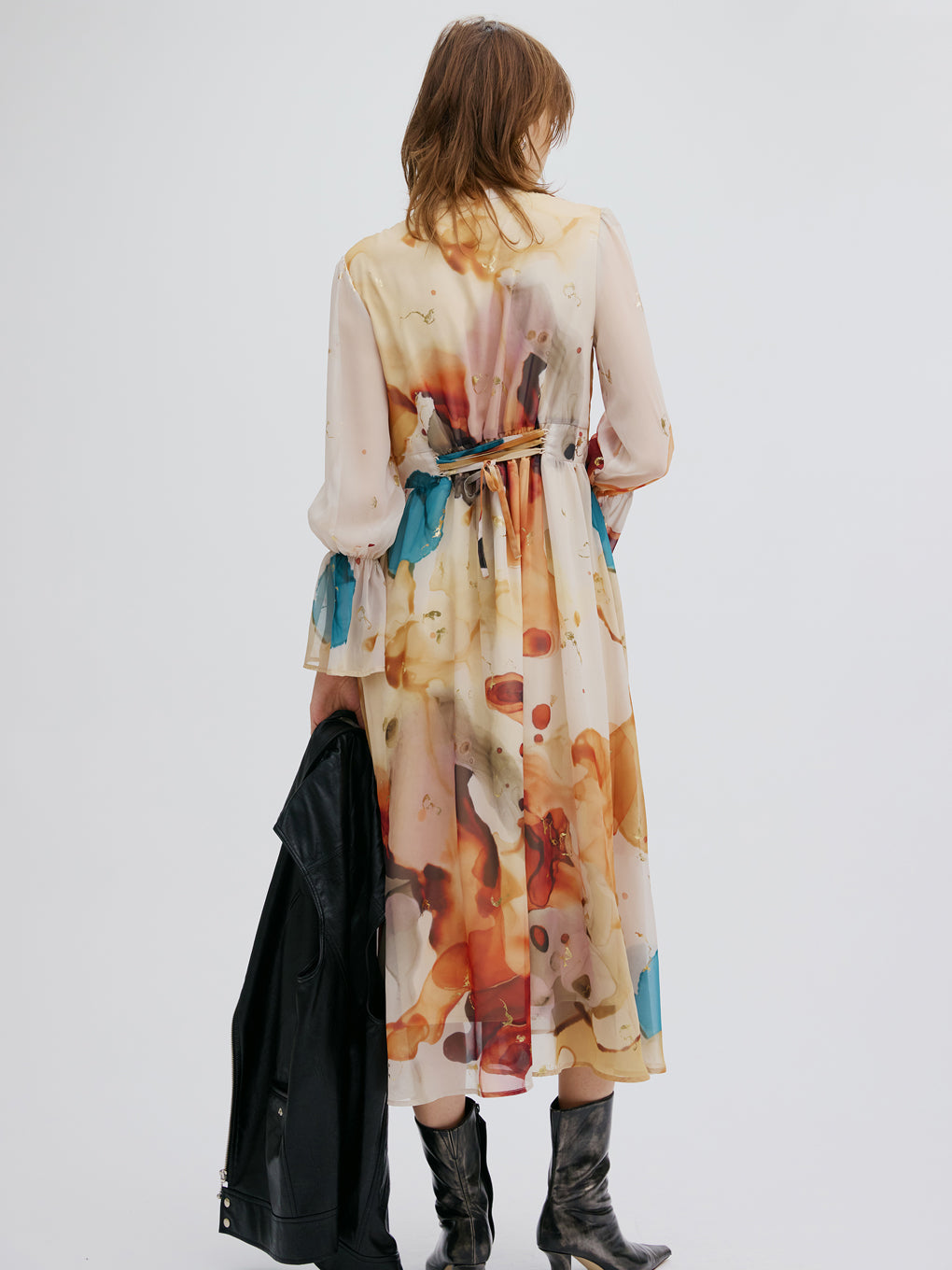 UNDRESSED AMELIA INK ART DRESS