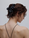 TRESSE Leather ruban clip