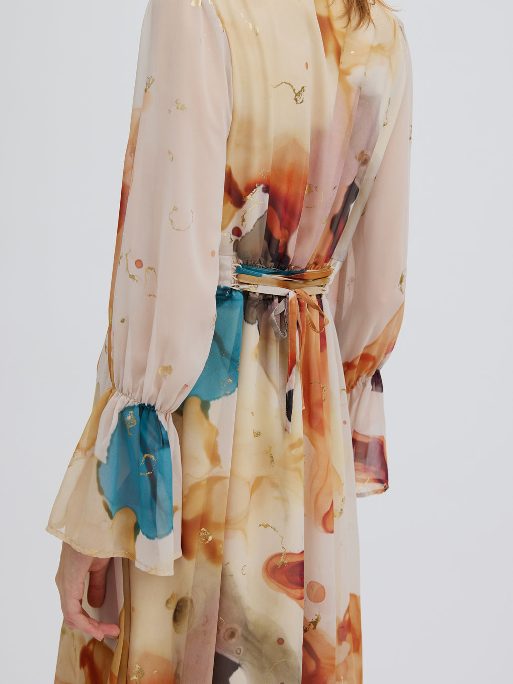 ameri vintage ドレス UNDRESSED AMELIA INK ART DRESS