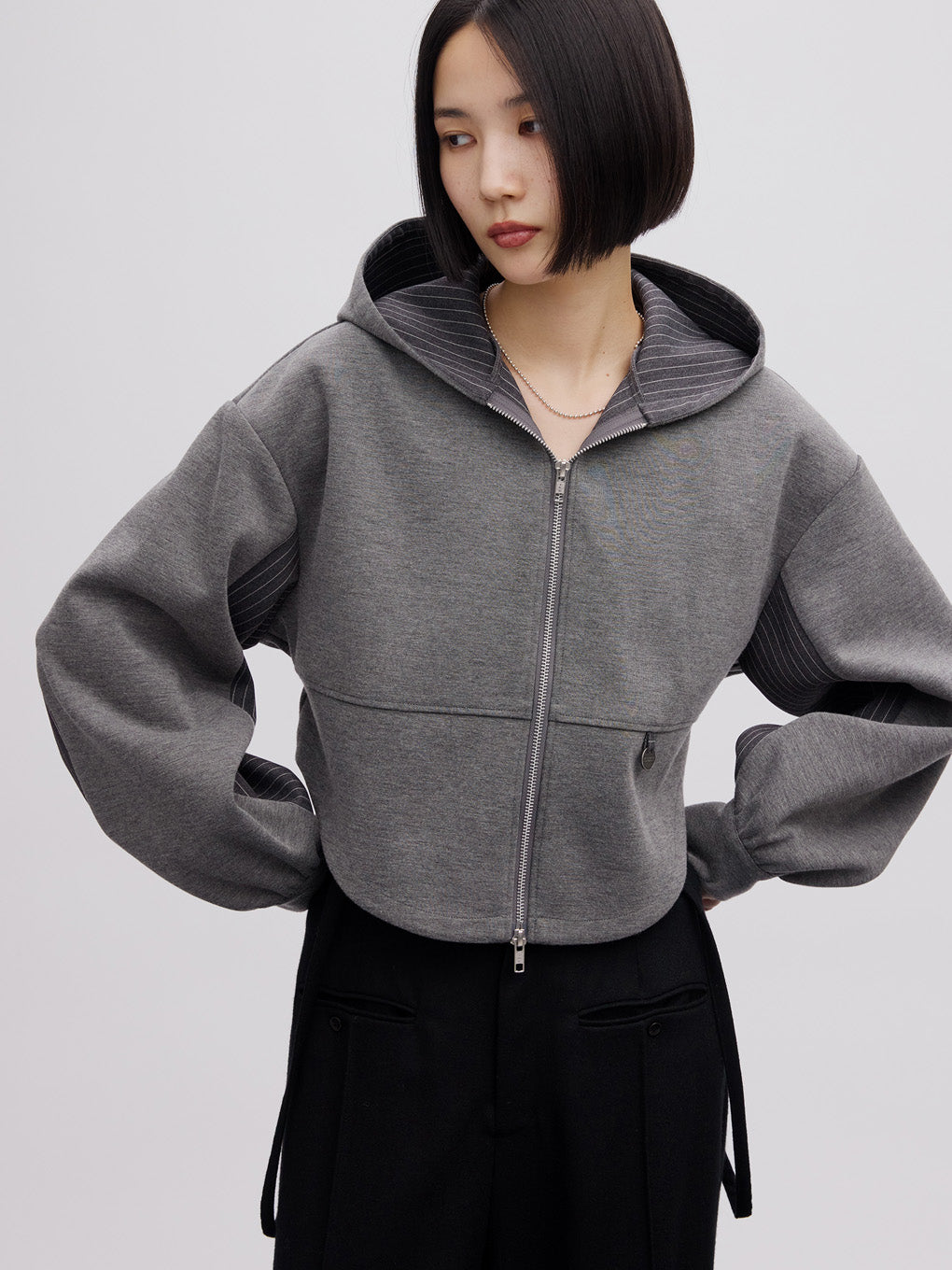 BONBOM×Ameri BONDING CORSET PARKA