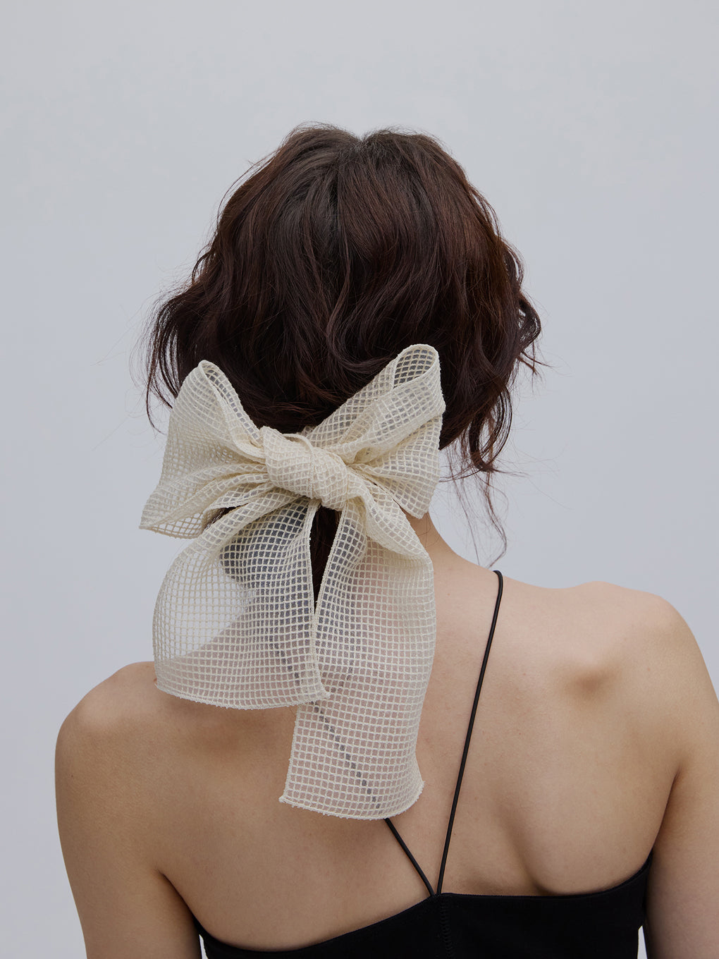 TRESSE Leather ruban clip