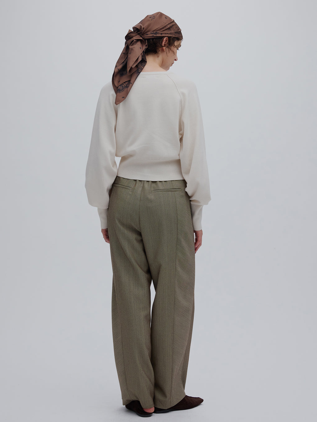 LOW BASIC WAIST STOP KNIT TOP