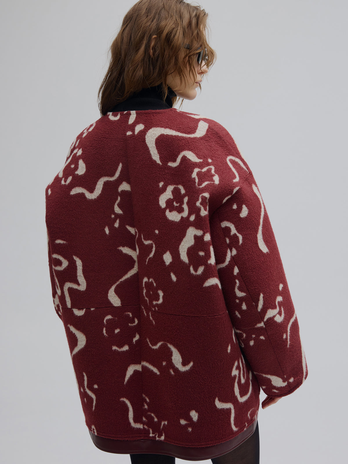 REVERSIBLE LOUD PATTERN COAT