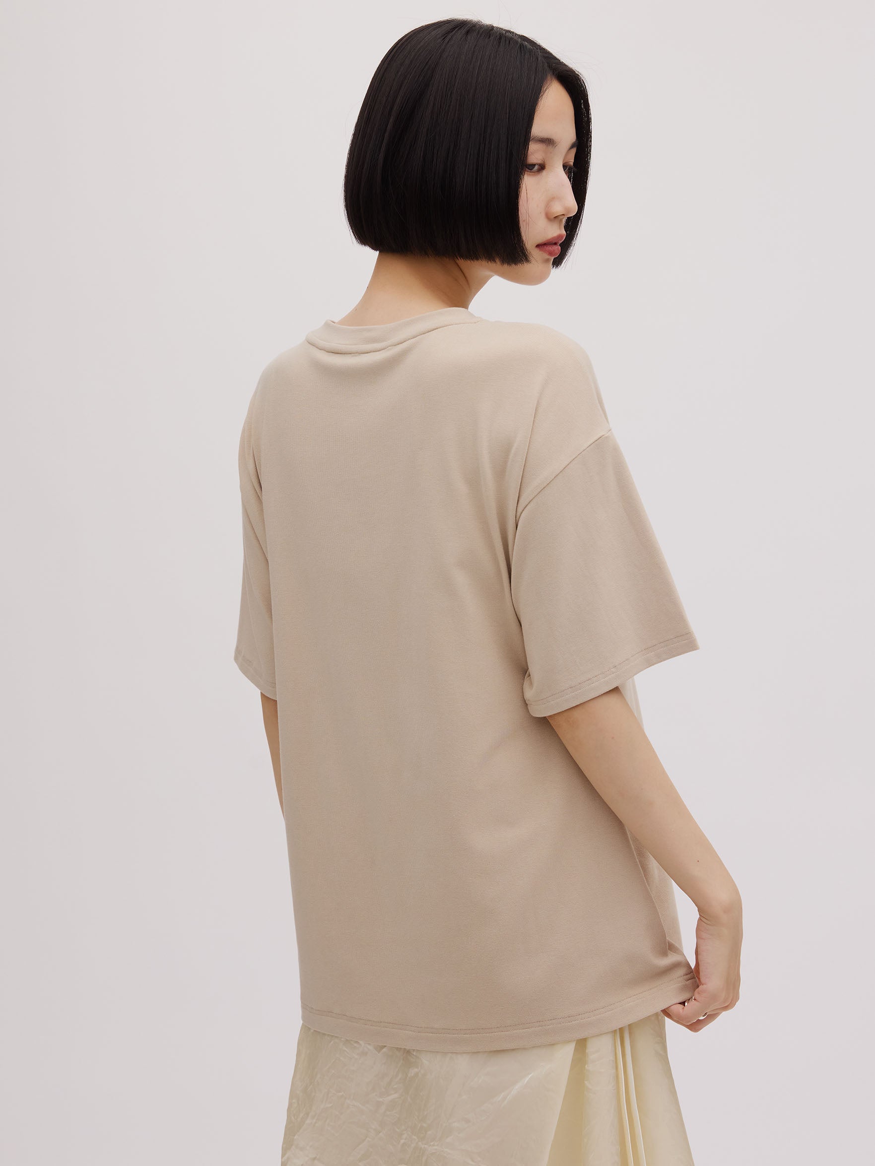 Silvia Conde Oliván×Ameri OVERSIZE TEE