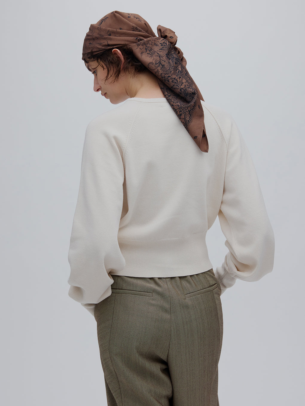 LOW BASIC WAIST STOP KNIT TOP