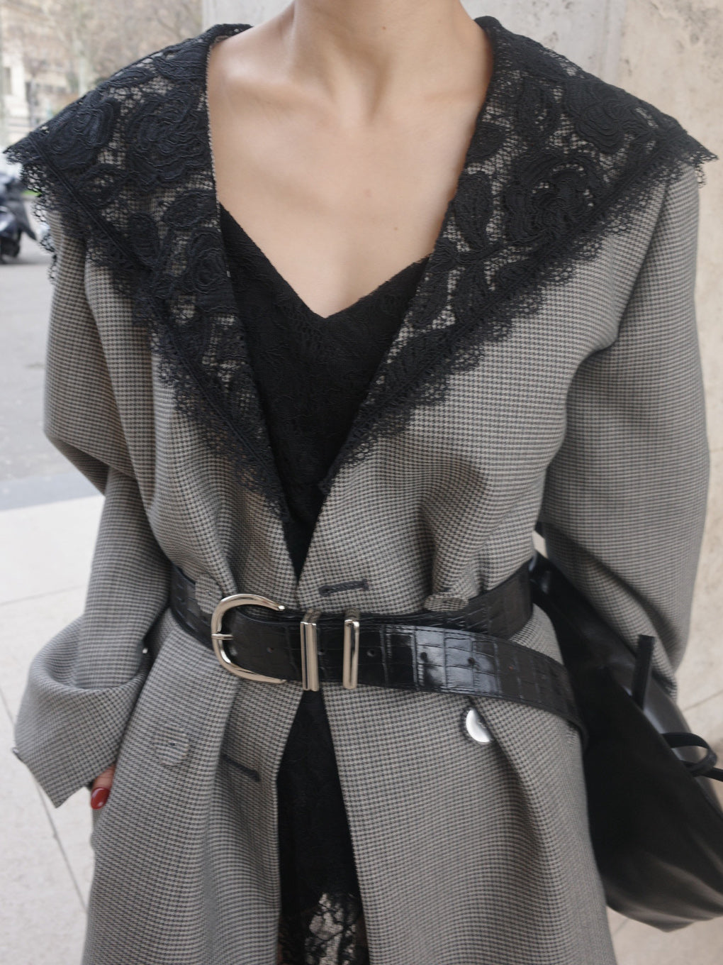 LACE SAILOR COLLAR JACKET