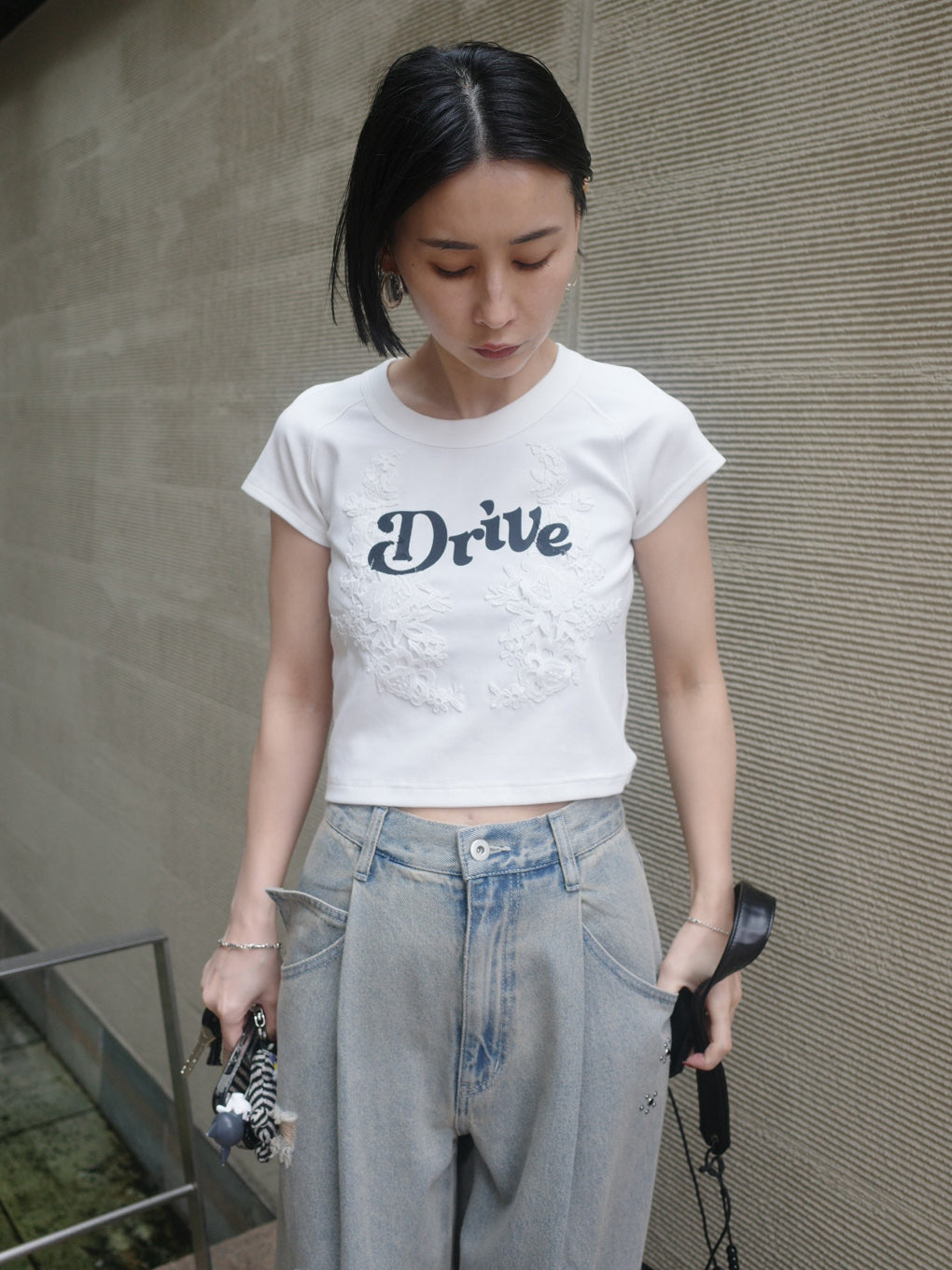 26AW LACE DOCKING CONCEPT COMPACT TEE