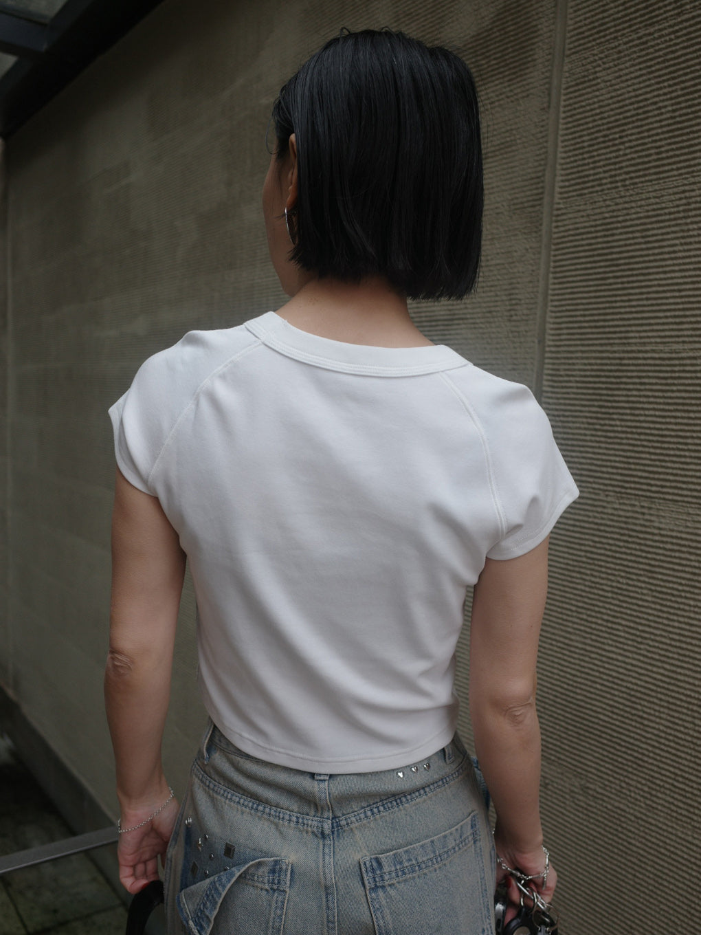 26AW LACE DOCKING CONCEPT COMPACT TEE