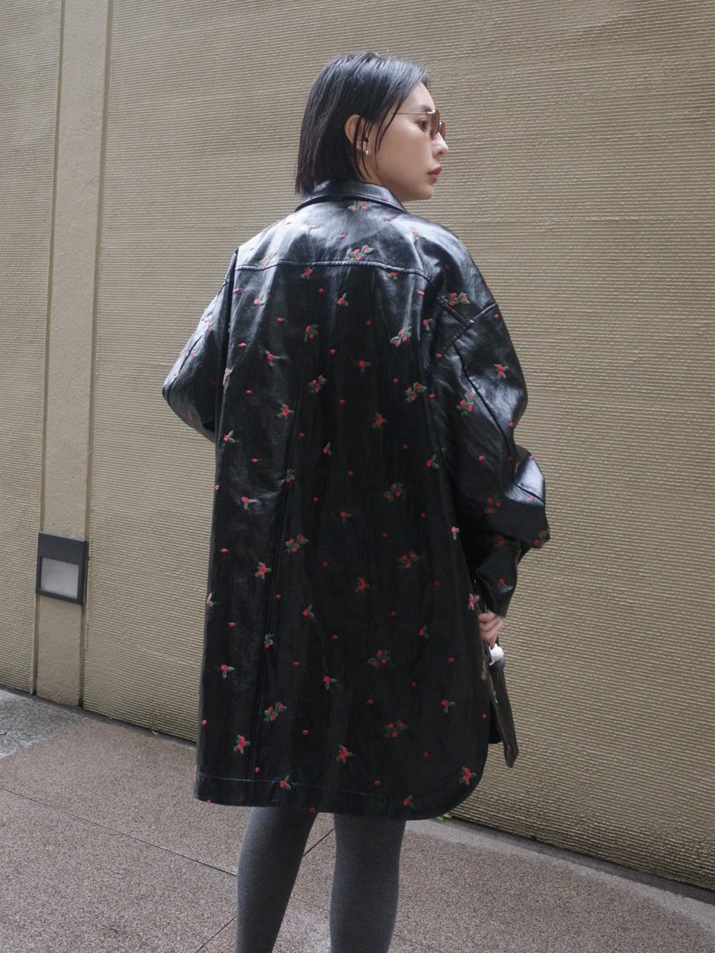 CHRISTINE EMBROIDERY SHIRT JACKET