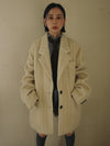 UND STRIPE ALPACA SHAGGY JACOT