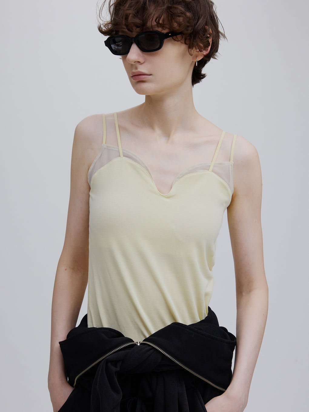 Mizuno×Ameri SHEER DOCKING CAMISOLE TOPS