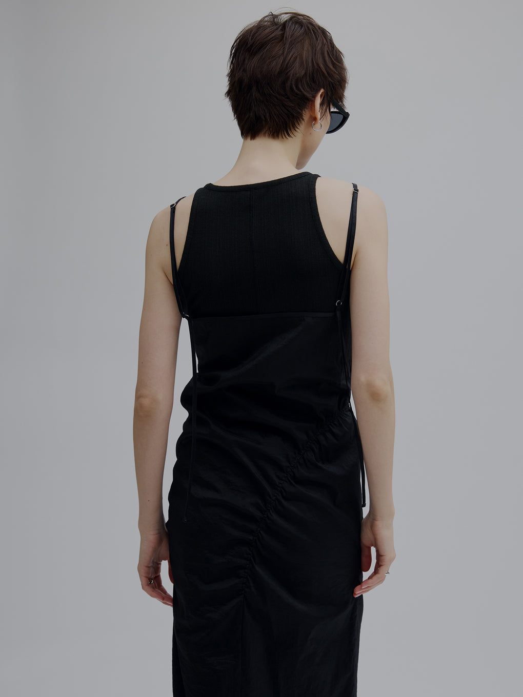 GATHER VEIL CAMI SKIRT