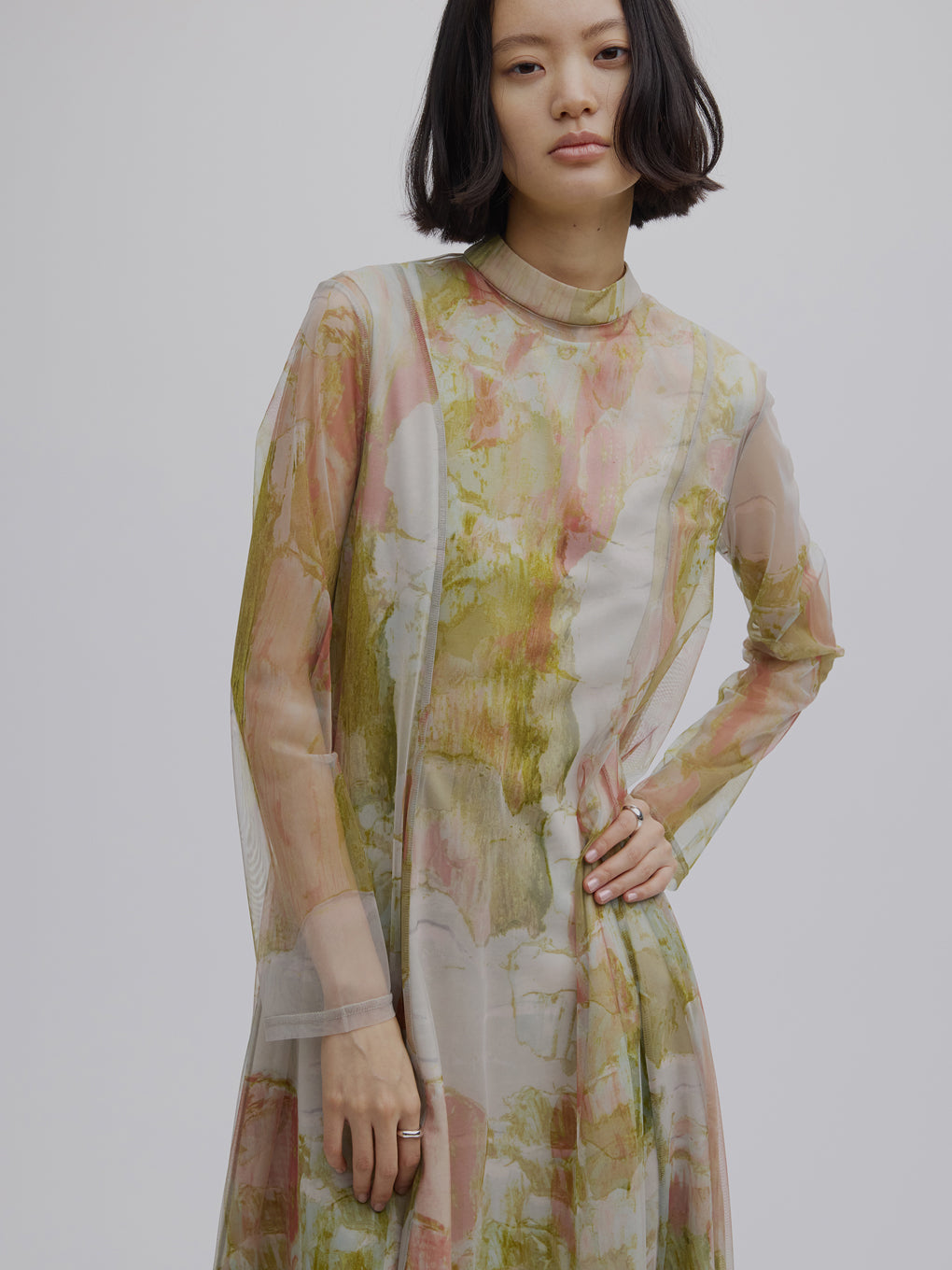 AMERI UND GYPSUM ART DRESS /Mサイズ UND GYPSUM ART DRESS