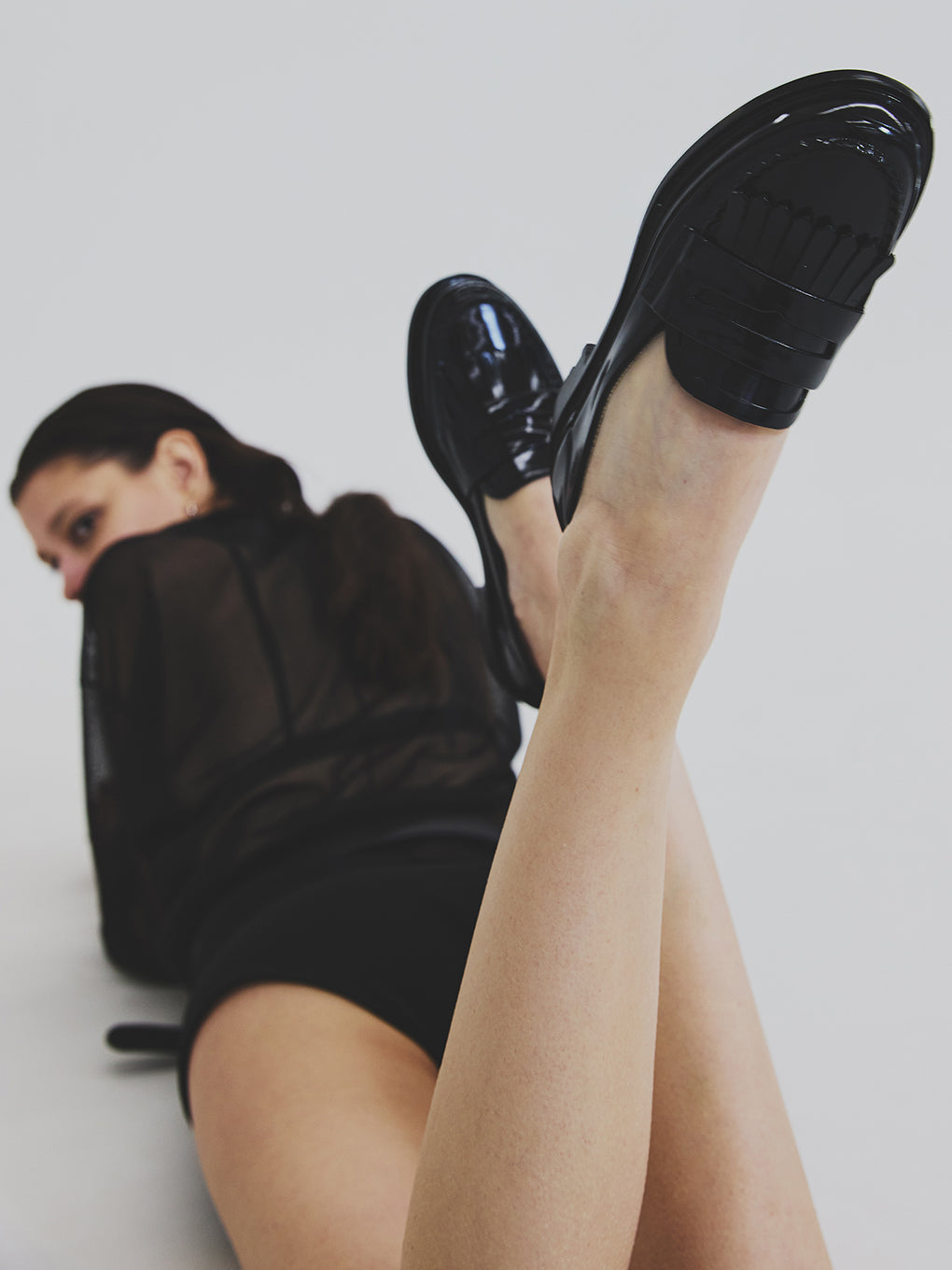 HUNTER×Ameri GLOSS TASSEL PENNY LOAFER