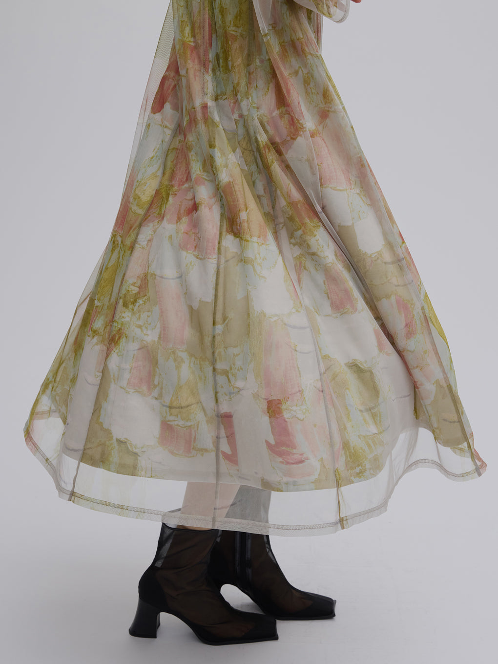 Ameri VINTAGE UND GYPSUM ART DRESS タグなし UND GYPSUM ART DRESS