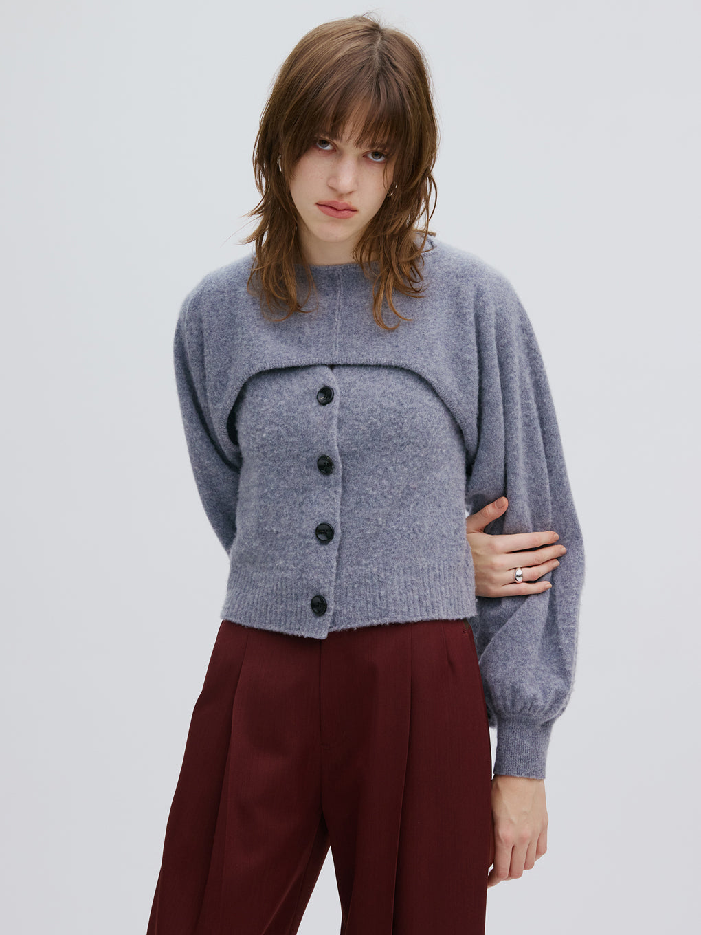 3WAY MINK TOUCH KNIT TOP