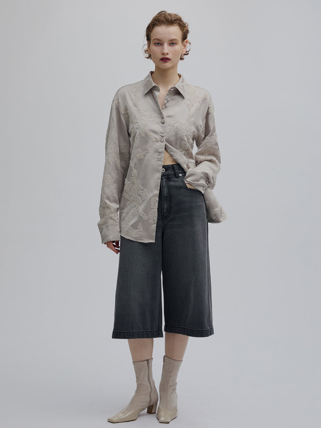 2WAY DETACHABLE DENIM PANTS