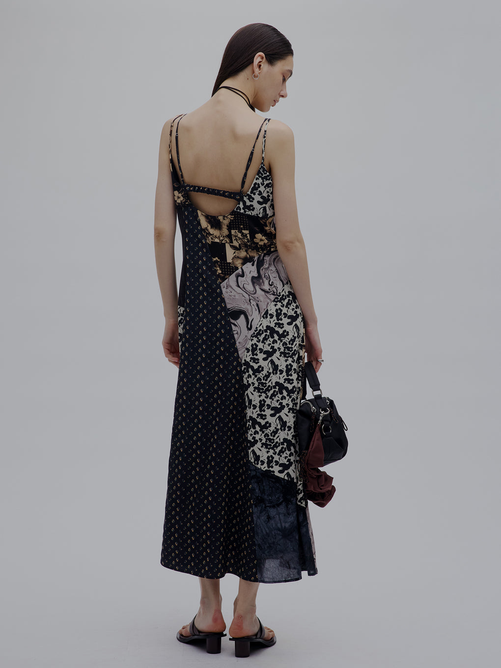 MEDI VARIOUS PATTERN CAMI DRESS