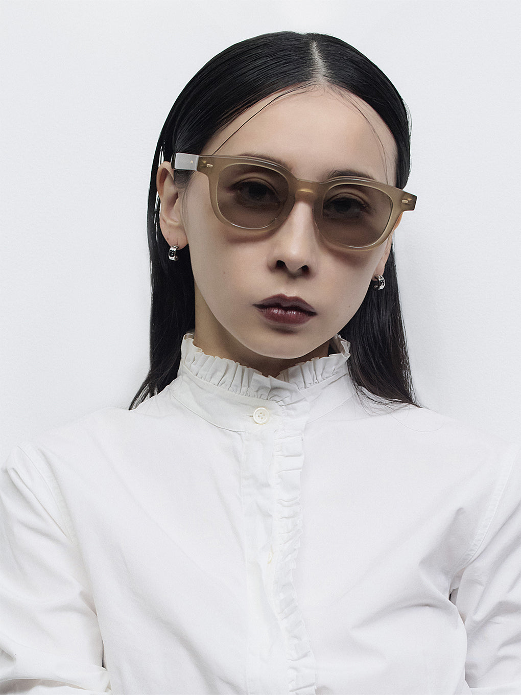 ＊スヌオ＊ Zoff | Naoko Kuroishi WELLINGTON SUNCUT GLASSES