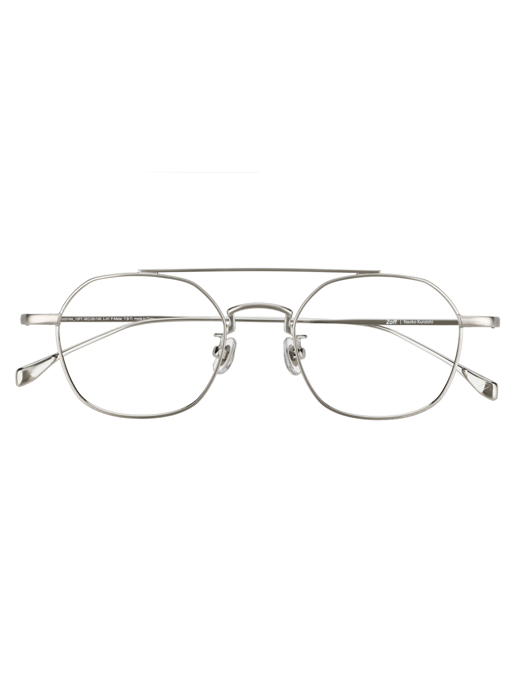 Zoff | Naoko Kuroishi  HEXAGON  GLASSES