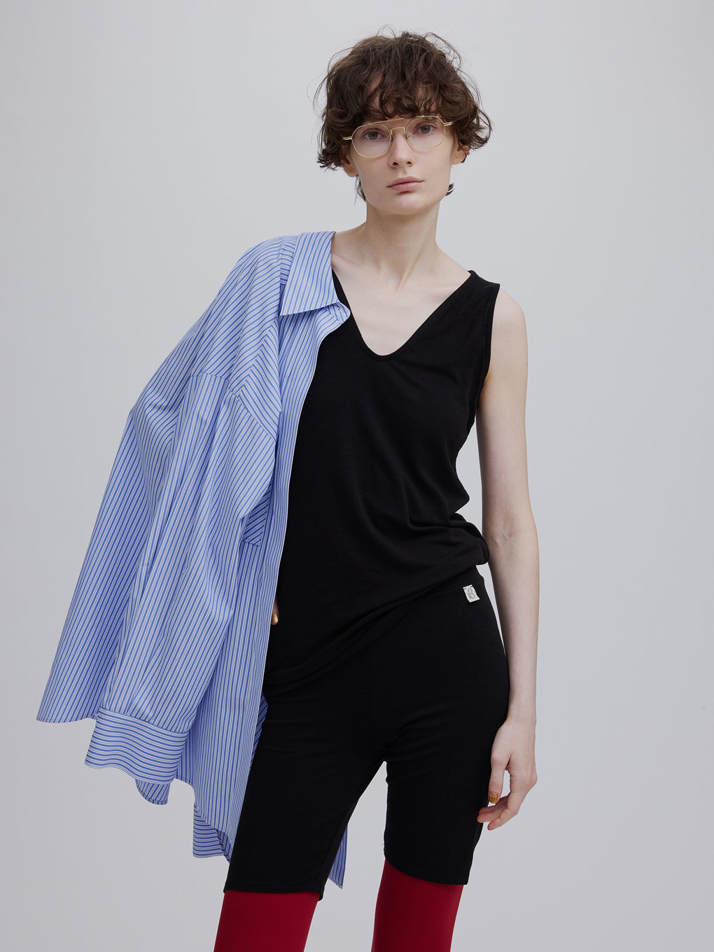 UND EFFORTLESS STRIPE OVER SHIRT