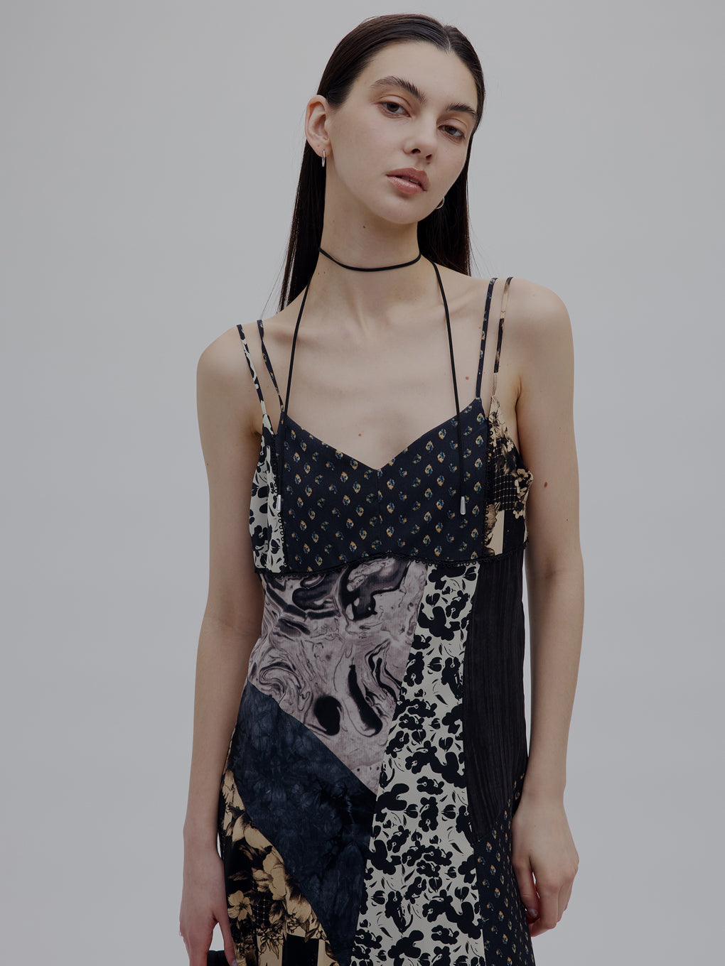 Ameri♡MEDI VARIOUS PATTERN CAMI DRESS MEDI VARIOUS PATTERN CAMI DRESS