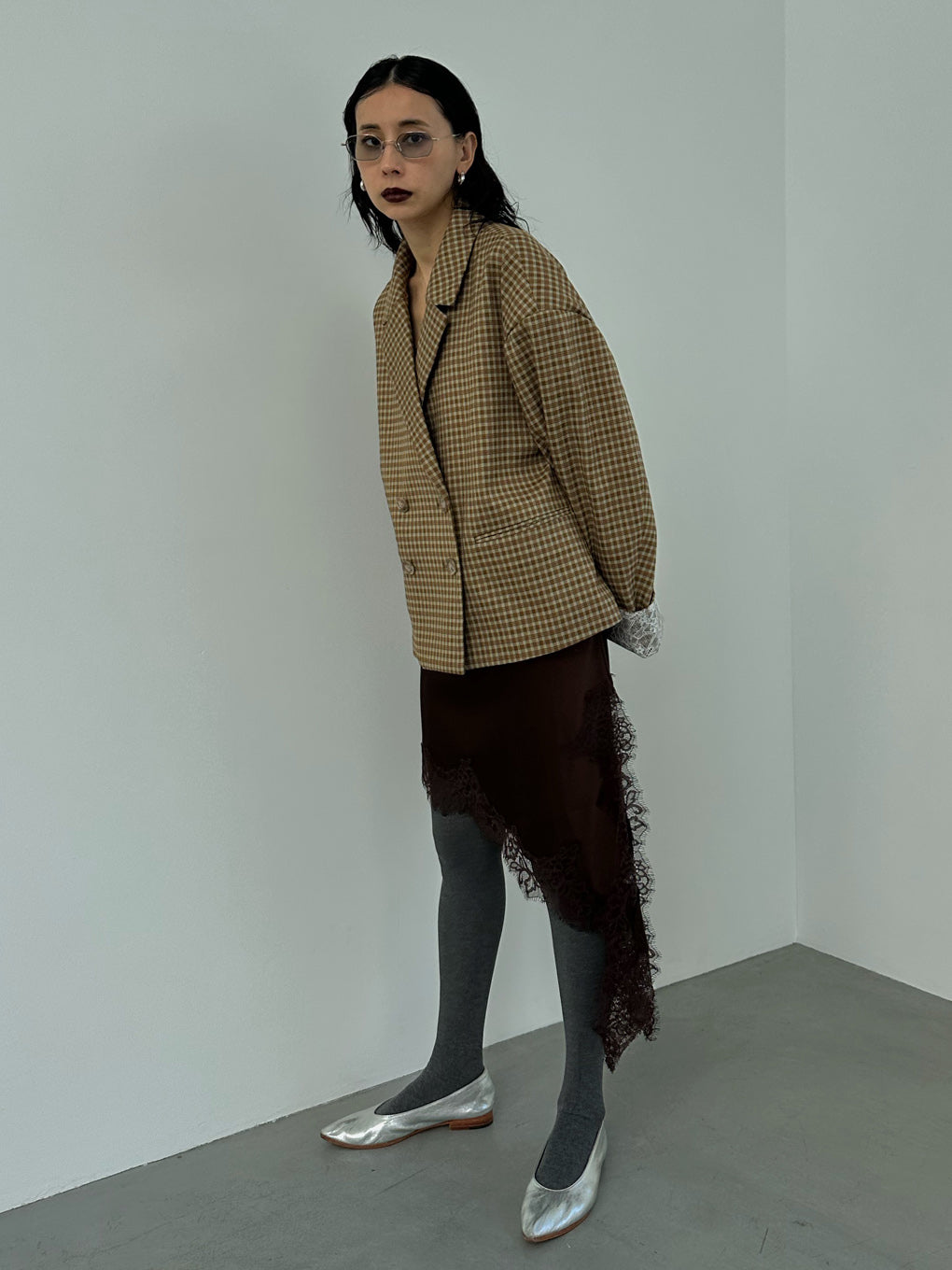 OVER WIDE SHOULDER JACKET