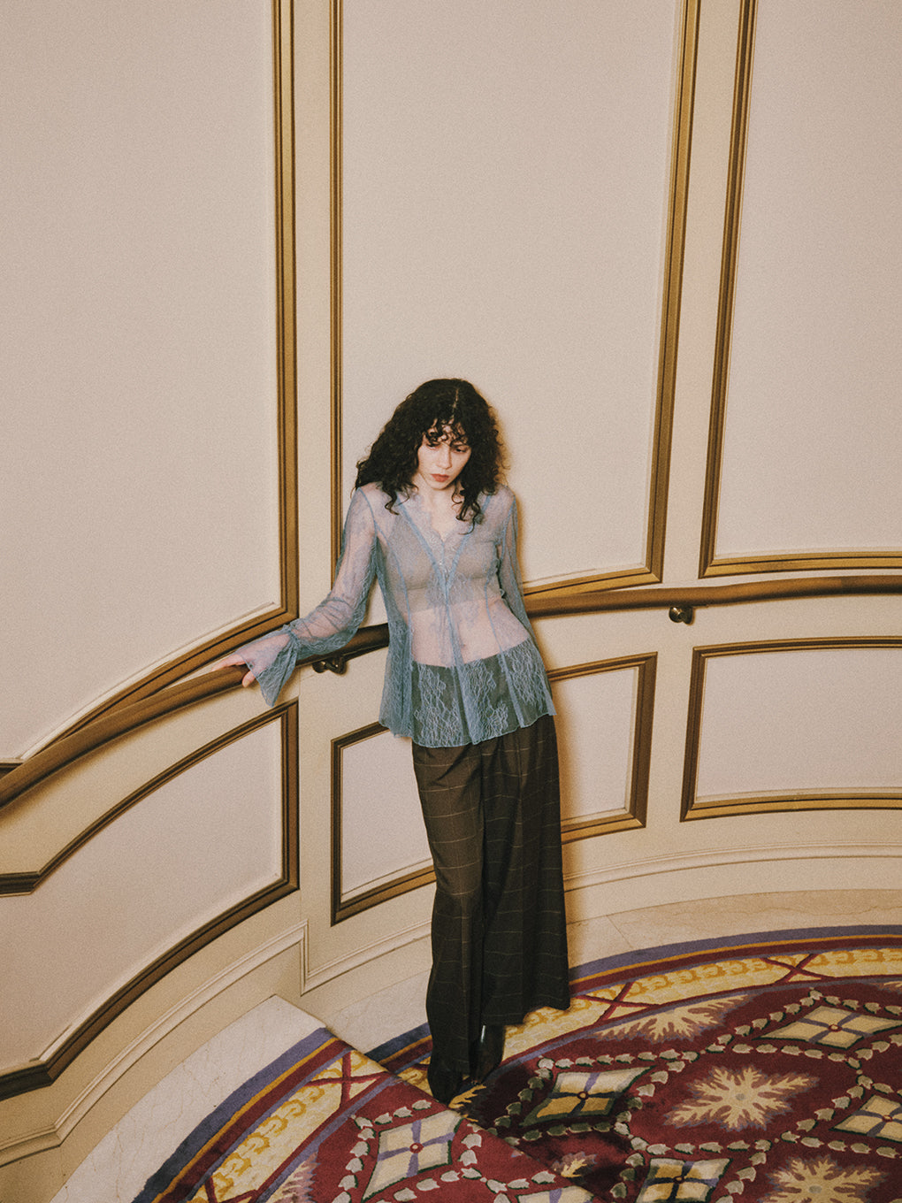 SEE THROUGH LACE TOP