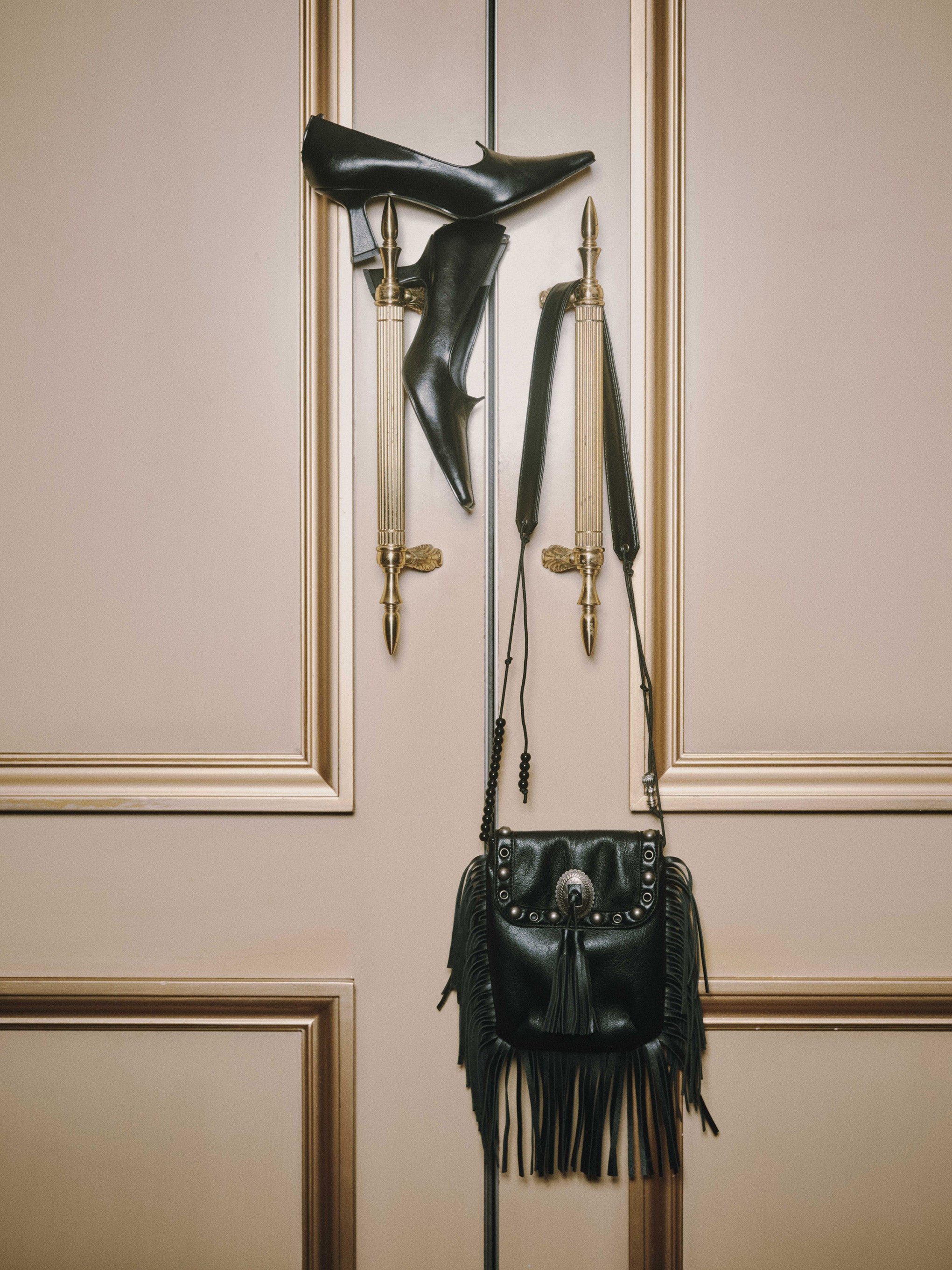 WESTERN FRINGE SACOCHE
