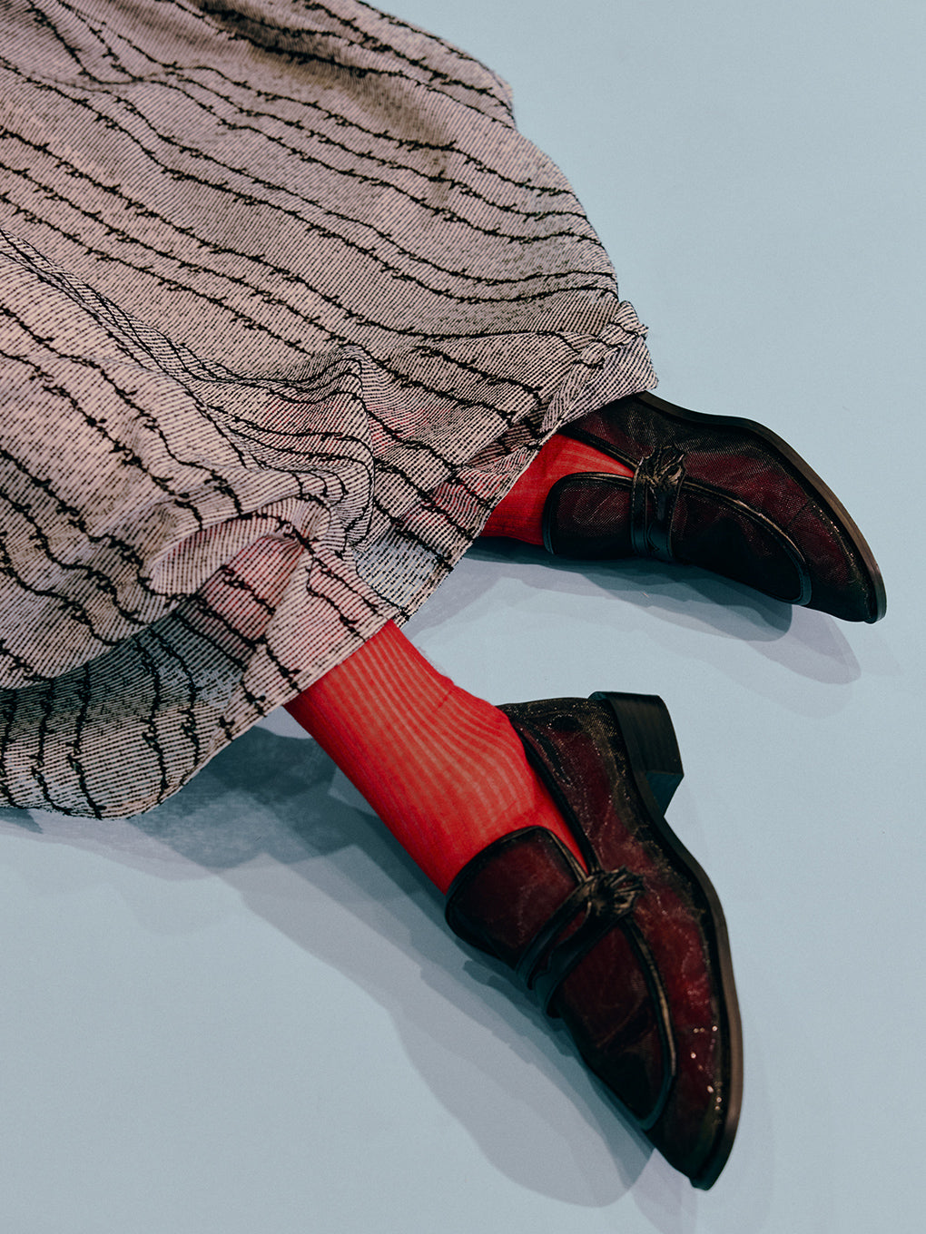 SHEER TULLE CLASSIC LOAFER