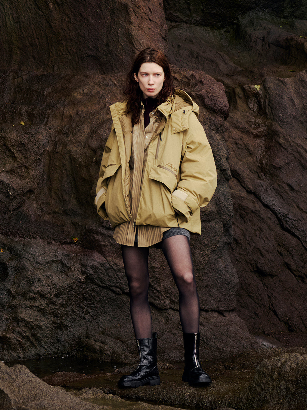 NANGA × Ameri POCKET DOWN COAT