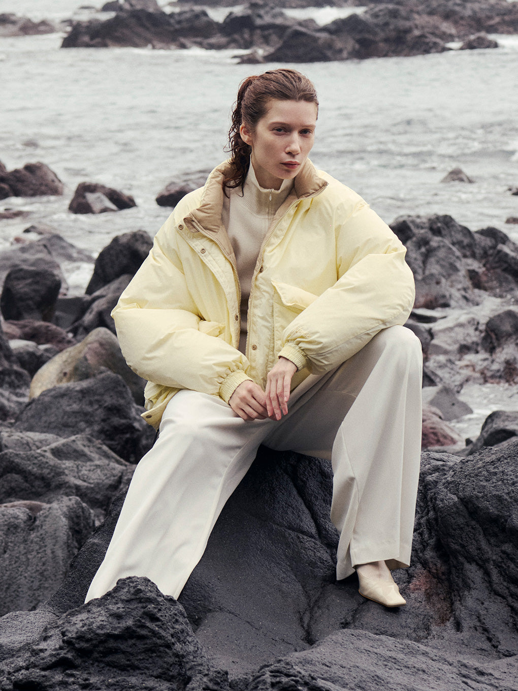 NANGA × Ameri REVERSIBLE DOWN COAT