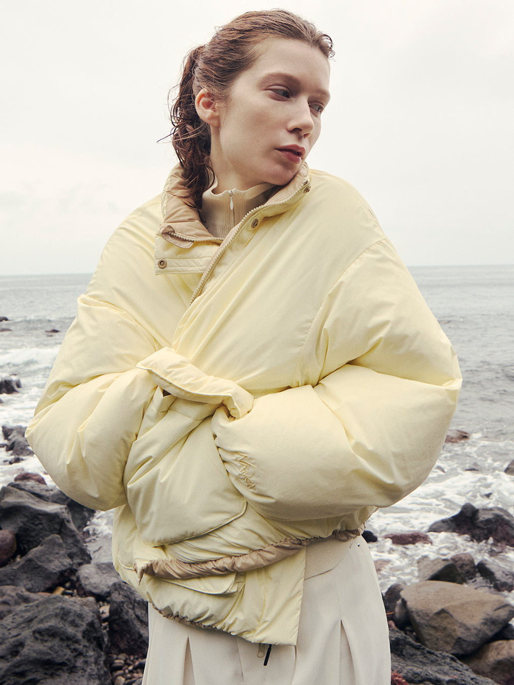 NANGA × Ameri REVERSIBLE DOWN COAT
