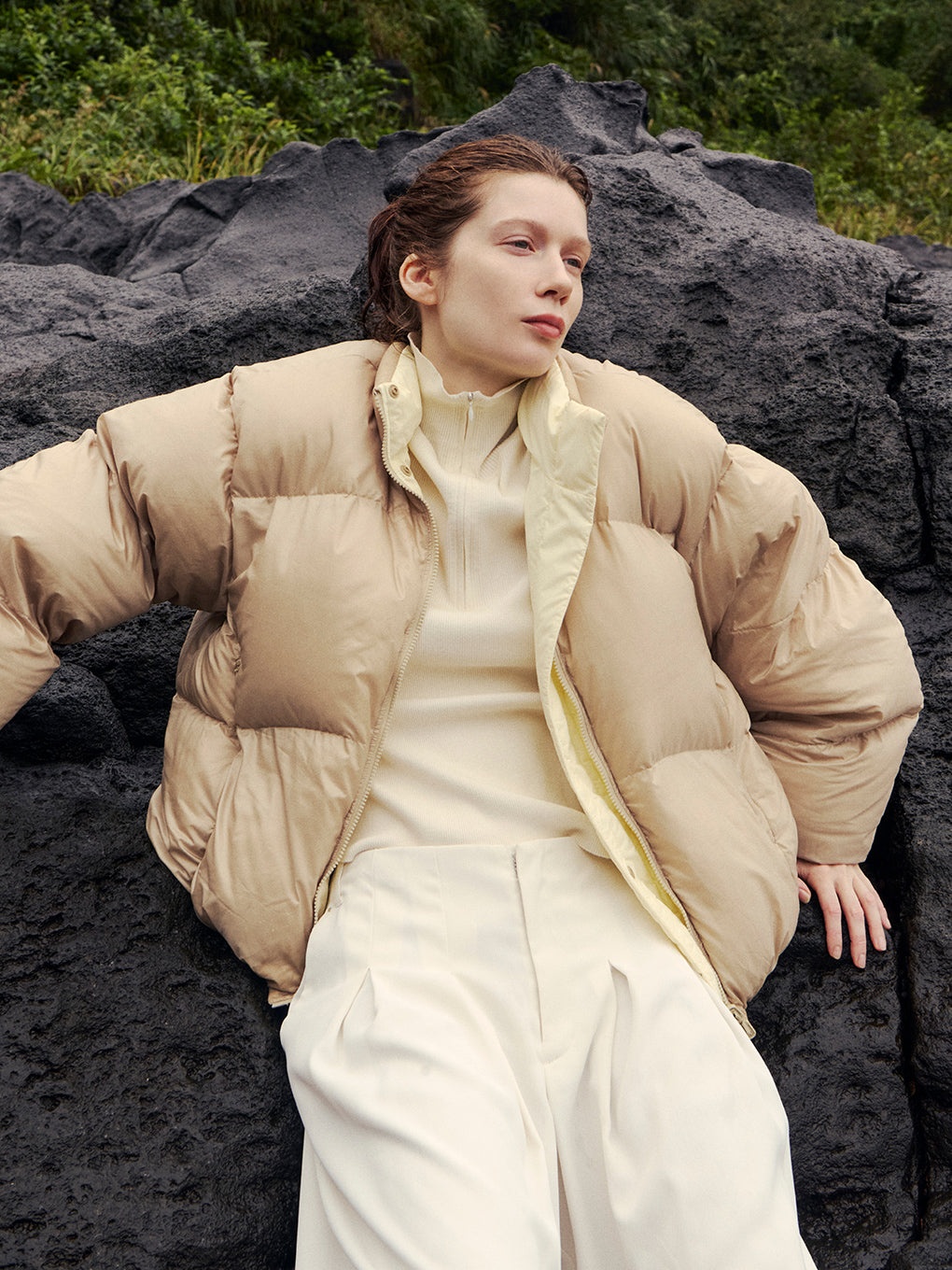 NANGA × Ameri REVERSIBLE DOWN COAT