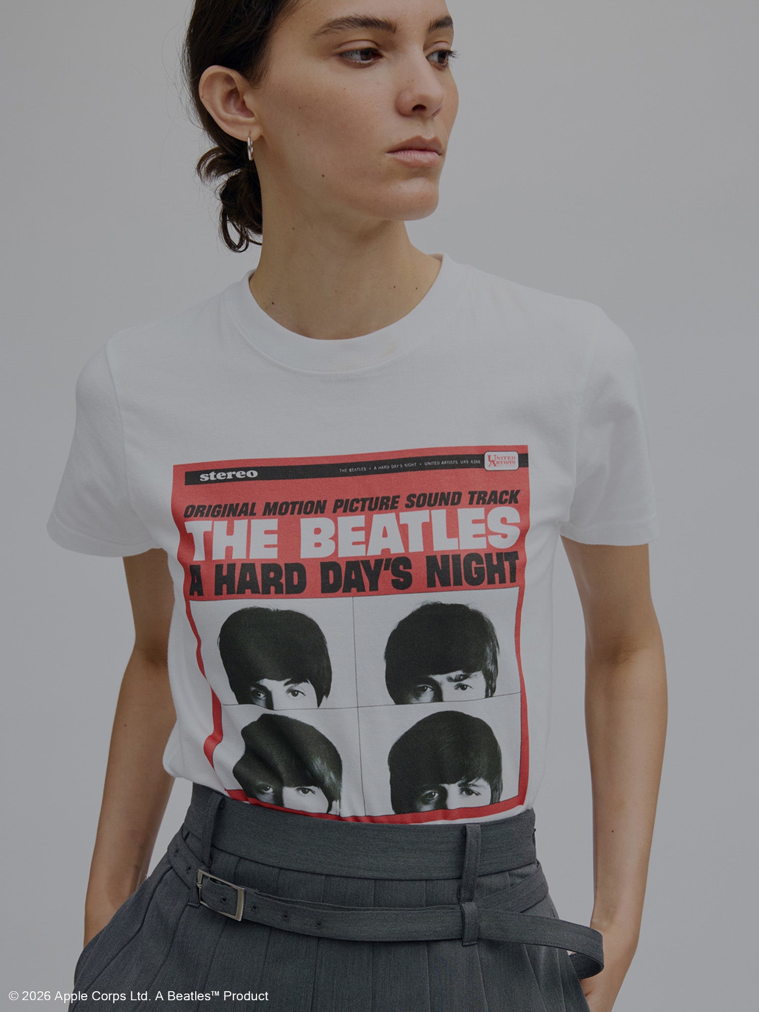 THE BEATLES × Ameri PRINT COMPACT TEE