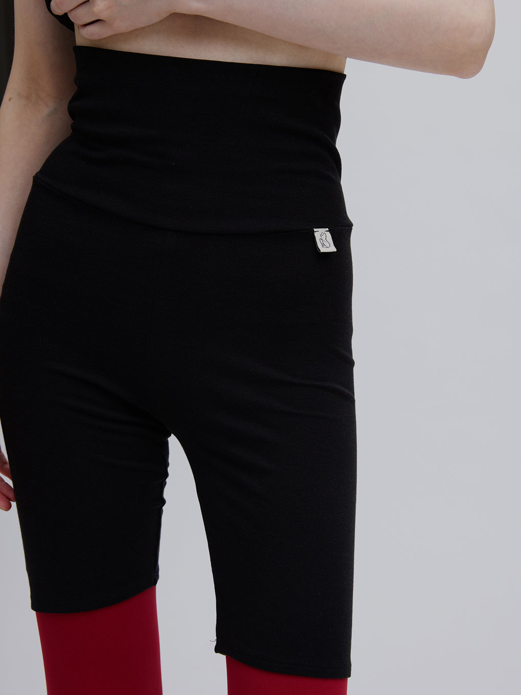 Mizuno×Ameri HIGH WAIST HALF LEGGINGS