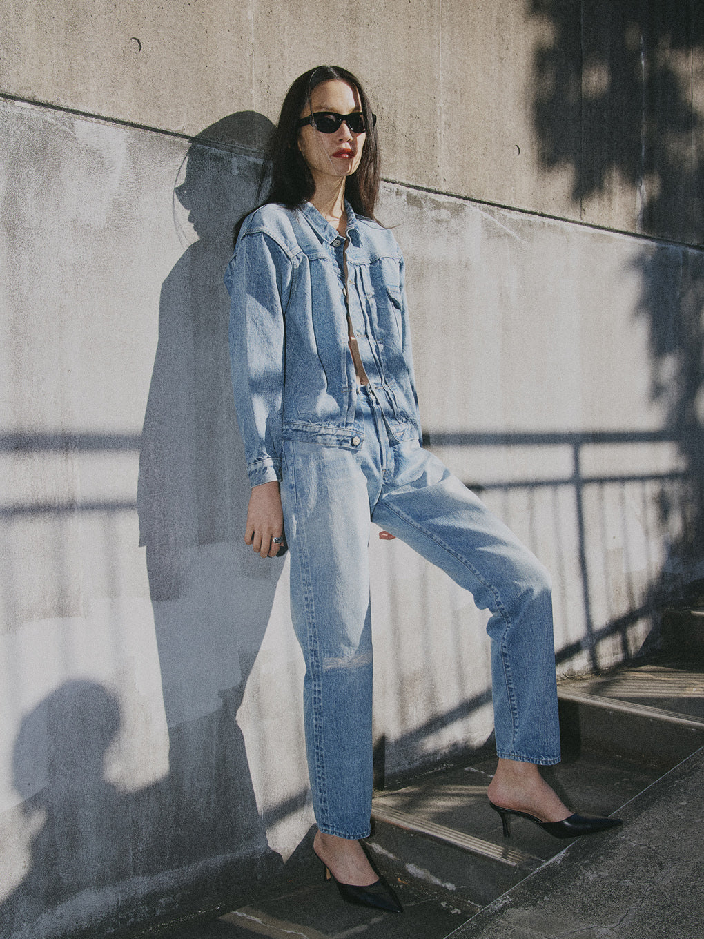 NewManual×Ameri DENIM JACKET