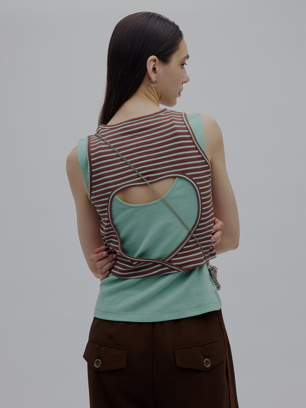 トップス AMERI MIXTURE SWICH TANK TOP セール】MIXTURE SWICH TANK TOP（その他トップス）｜Ameri（アメリ