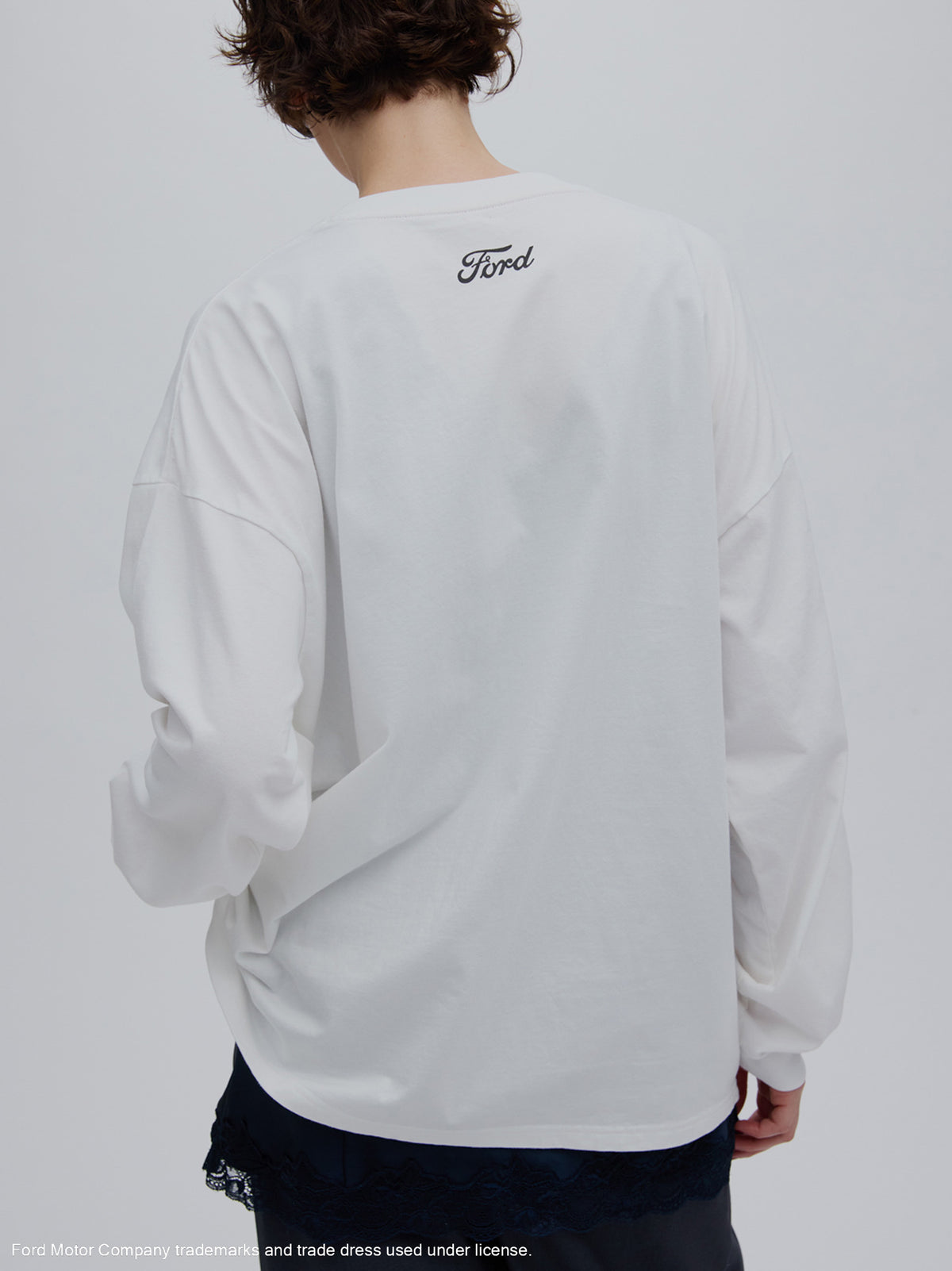 Ford FLYER PRINT LONG SLEEVE TOP
