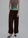 MEDI FOLDED HEM RELAXING PANTS